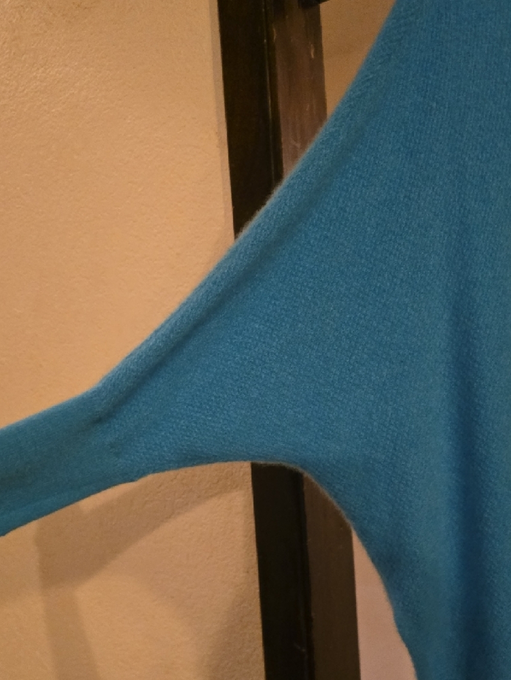 Anthropologie Maeve Vibrant Turquoise Crewneck Sweater - Picture 3 of 5